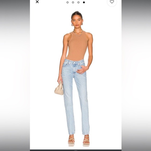 Agolde Denim - Agolde Classic Blue Denim Jeans